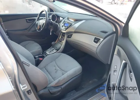 2013 Hyundai Elantra Gls из США, поврежденный, VIN KMHDH4AE0DU895818